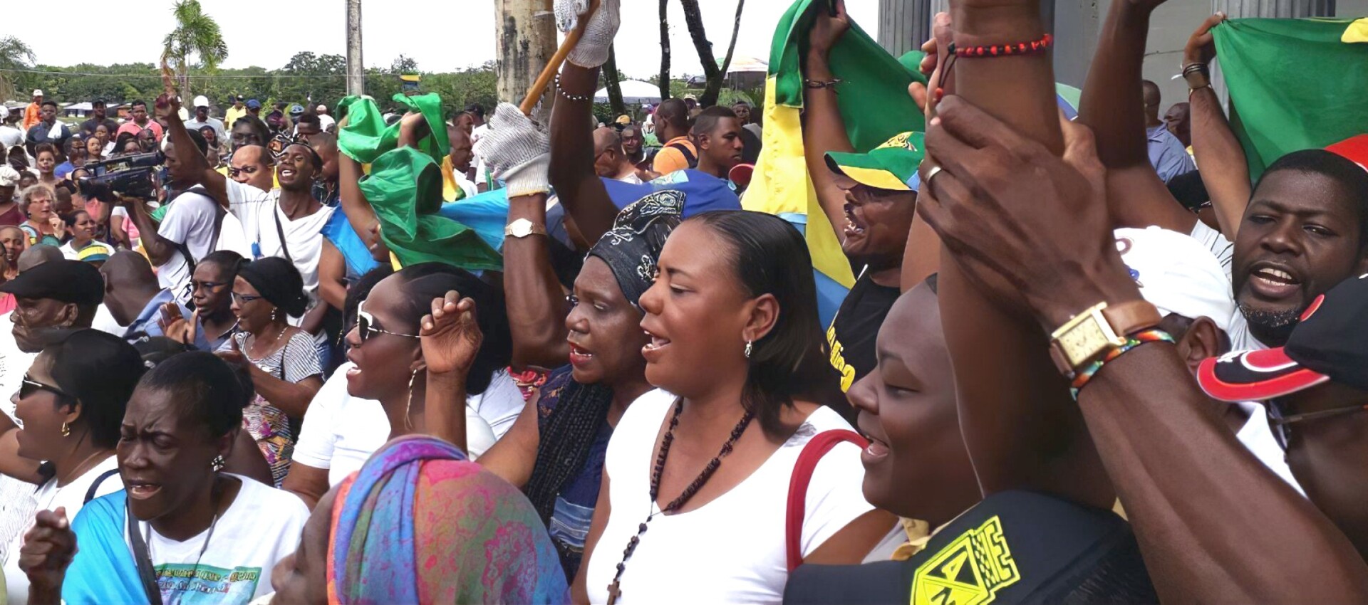 Concentración en el parque de la dignidad